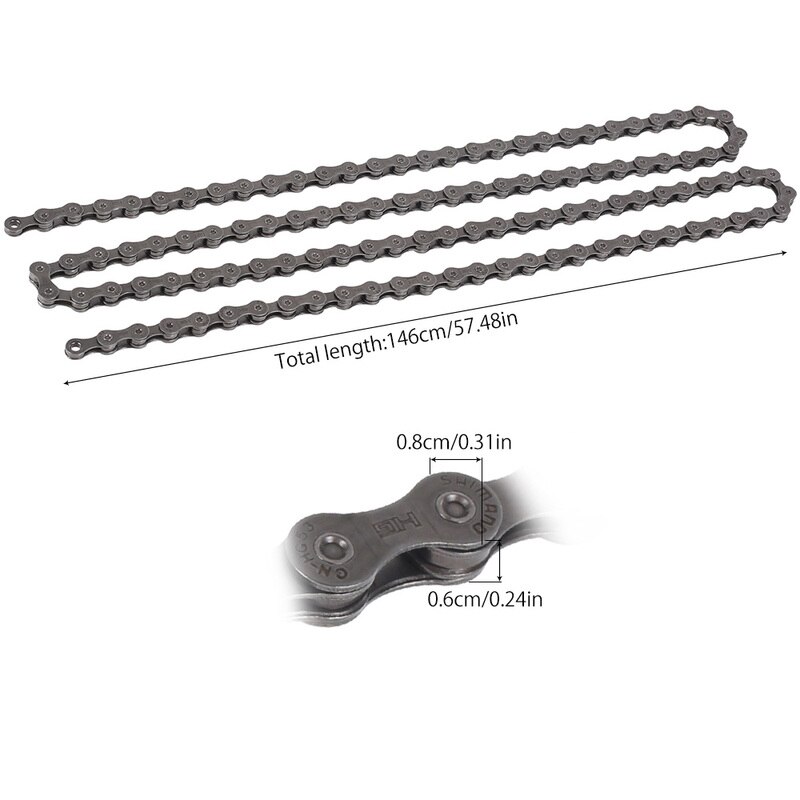 9 Speed 116 Links Bike Chain Mountain Bike Variable Speed Chains Bicycle Breake Parts Cycling Accessories