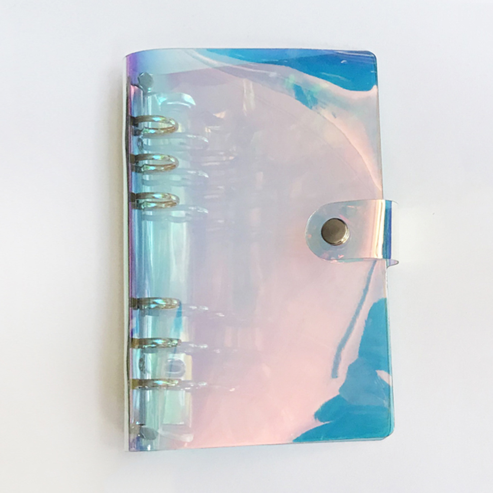 6 löcher PVC Bindemittel Ordner A5 A6 A7 Datei Abdeckung Für Tagebuch Hinweis Buch Tagebuch Notizblock Planer Agenda Schule Büro liefert