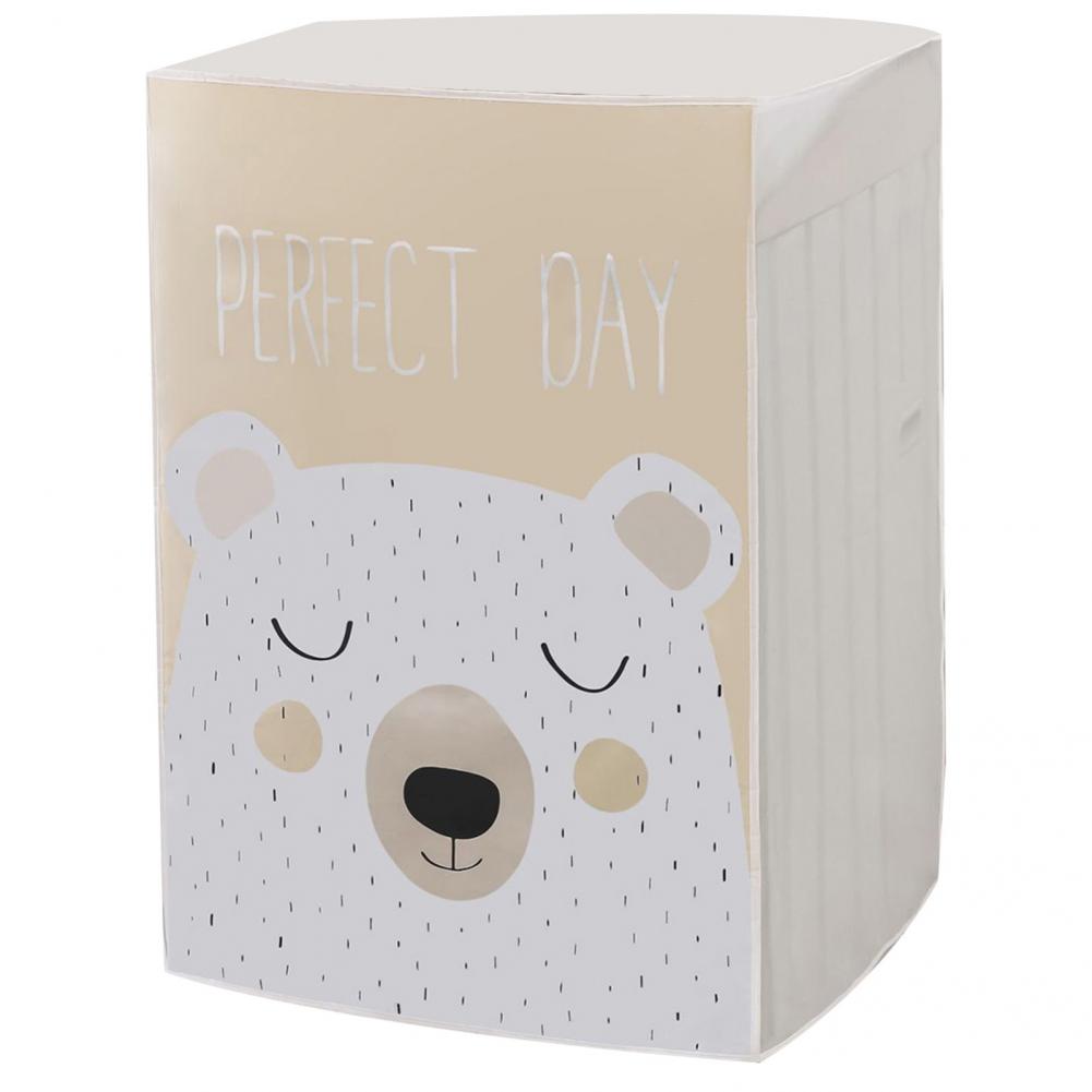 Washing Machine Cover Foldable Tear-Resistant Waterproof Case Lightweight Sunscreen Anti-Rust Refridge Protector