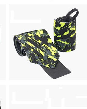 2Pcs Camouflage Neoprene di Sollevamento Pesi Da Polso Avvolgimento Braccialetti di Sport Della Cinghia di Supporto Per Il Fitness Crossfit Avvolge Polso della Mano Protector: A3