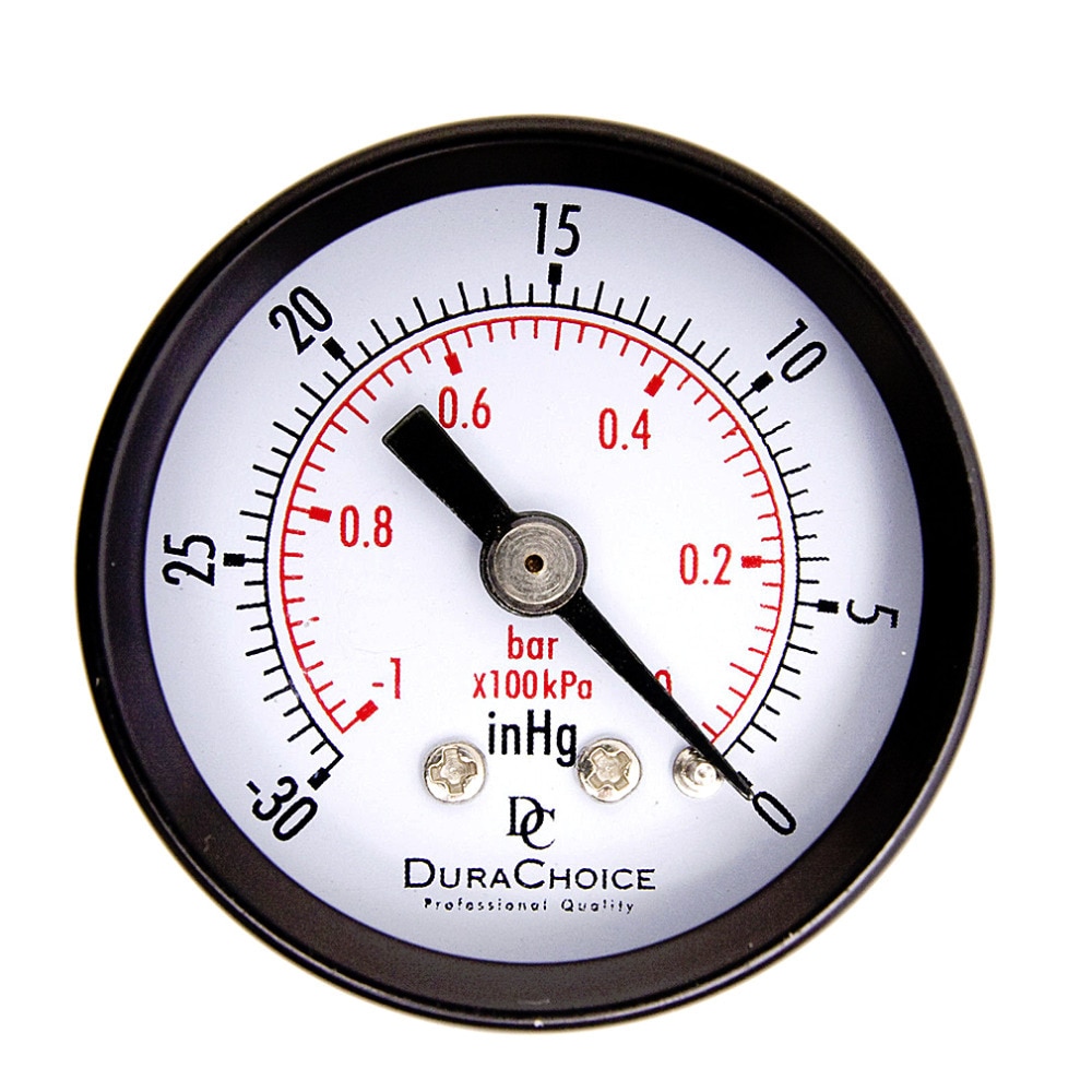 1 st Dubbele Schaal Vacuüm Manometer Mini Dial Air Vacuüm Manometer Meter Hoge QualityStable Prestaties Druk Gage
