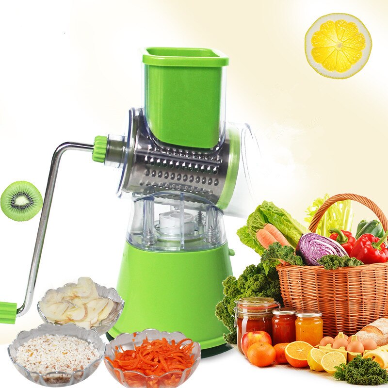 Multifunctionele Groente Shredding Machine Snijden Hakken Machine Hand-Crank Aardappel Slicer Pinda Cutter Keuken Tool