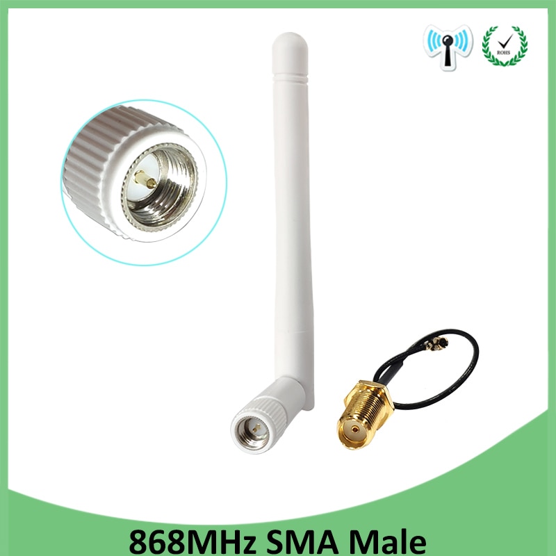 Antenna Esterna 868/915 MHz 8dBi Per Miner Helium LoRa – 55cm Con Staffe Fissaggio In Acciaio, RP N-J, Per Hotspot E Gateway HNT - 3