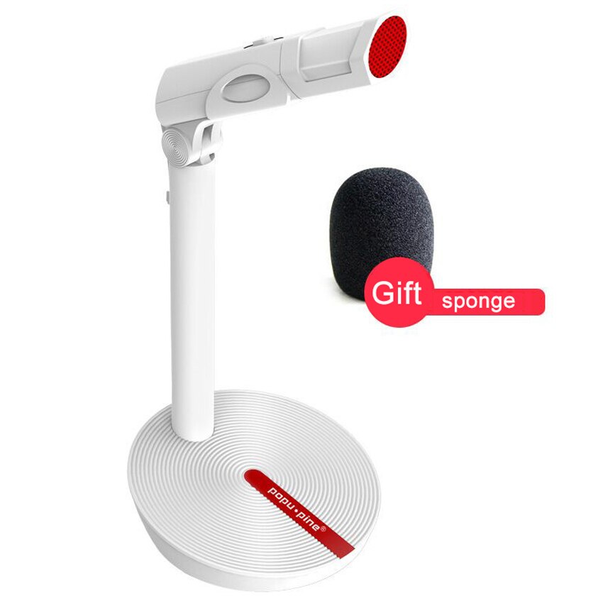 Popu Pine UK 3.5mm USB Wired Condenser Microphone for Computer Laptop Recording Gaming Podcasting Audio Studio Vocal