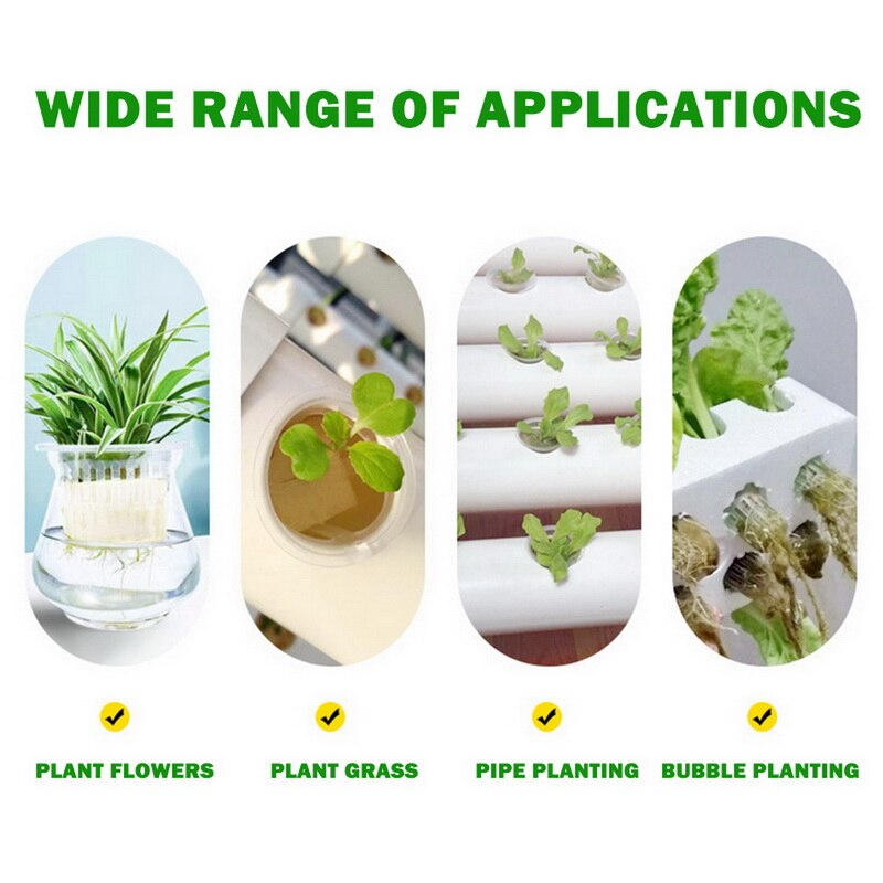 Nursery Seed Sponge Plants Germination Sponges Soilless Cultivation Tools 50Pcs