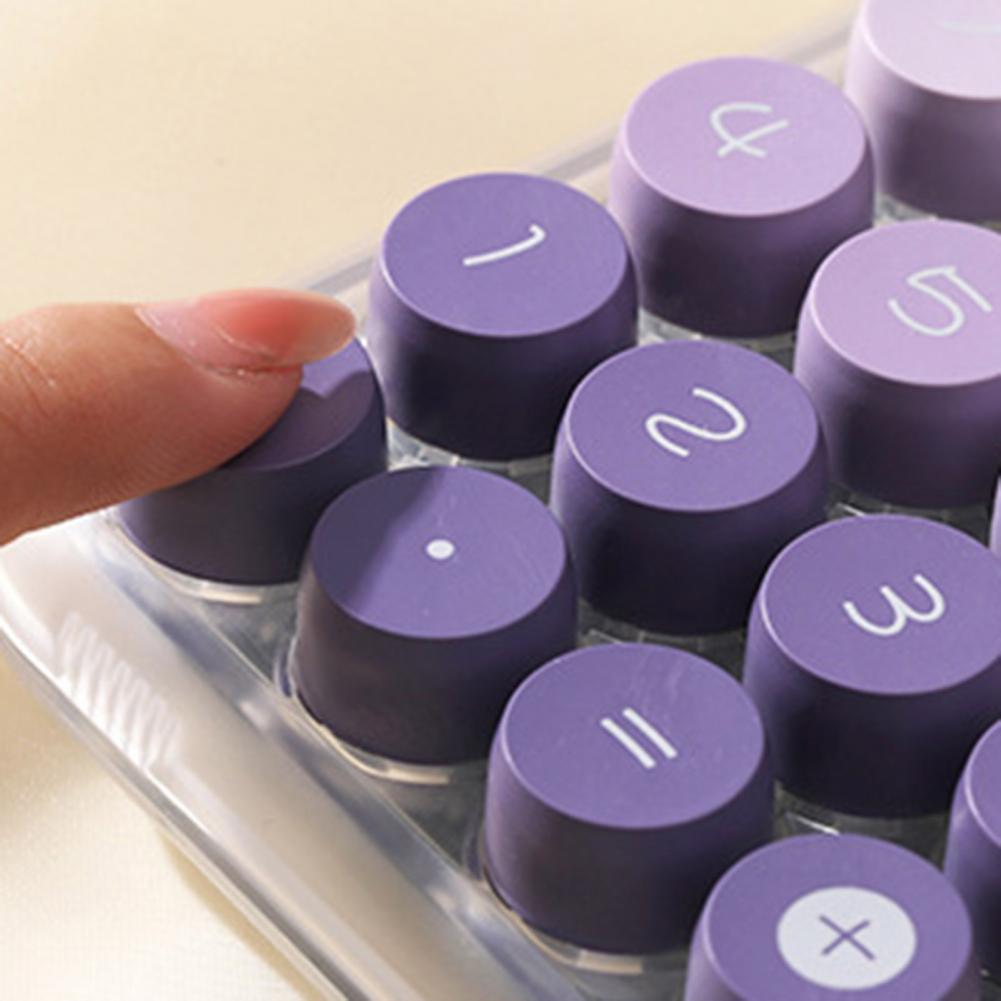 Calcolatrice da tavolo con cuscinetti antiscivolo calcolatrice da banco con tastiera meccanica a 12 cifre