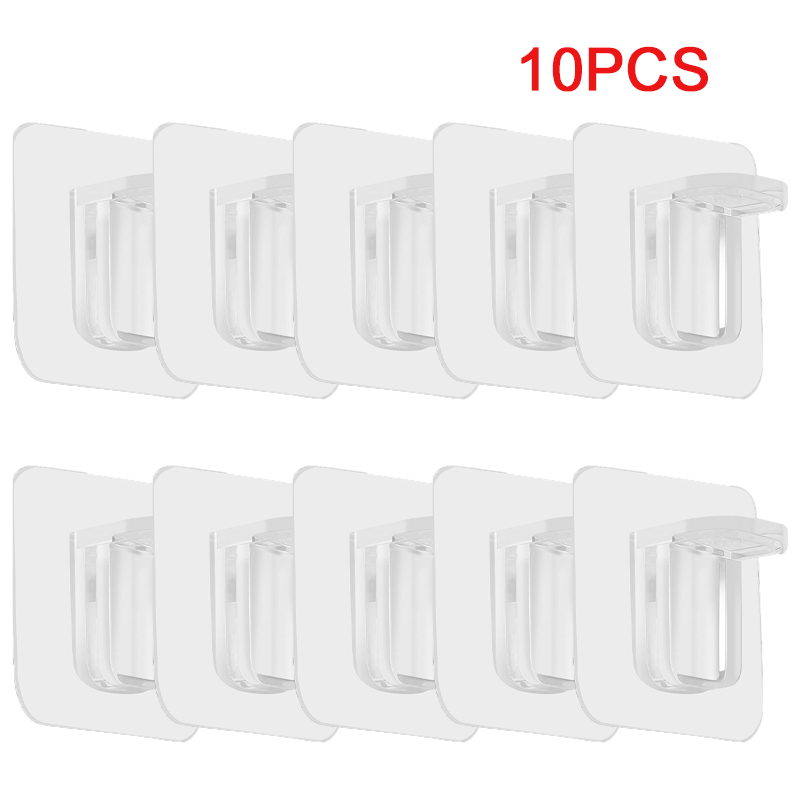 10pcs Adhesive Shelf Support Pegs Shelf Support Adhesive Pegs Closet Cabinet Shelf Support Clips Wall Hangers Strong Holders: green
