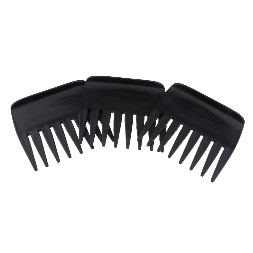 Detangling Douche Kam, Kleine Grove Kammen Voor Dikke, Dunne, Rechte, Krullend Haar, pack 3