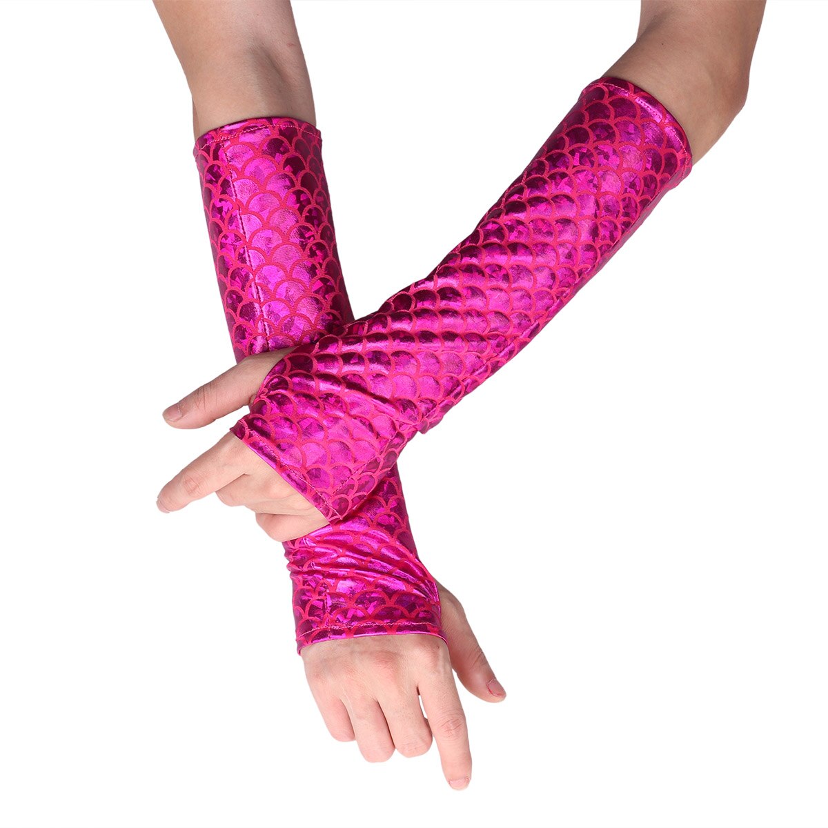 Aniler - Guantes de tul para mujer, de 27 pulgadas de largo, para boda Aniler - Guantes de tul para mujer, de 27 pulgadas de largo, para boda