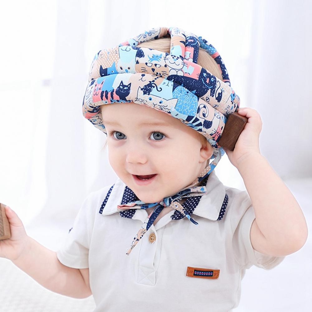 Baby Veiligheid Helm Baby Anti-Val Hoofddeksels Hoofdbescherming Hoed Anti Collision Veiligheidshelm Cap Kids Casco Bebe Anti caidas