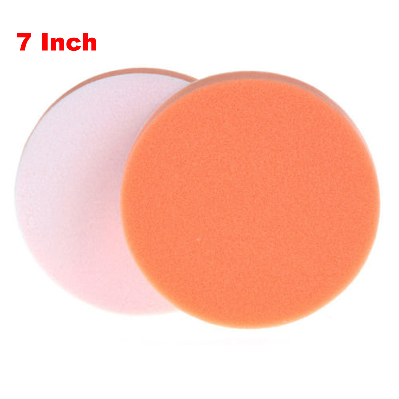 Youwinme 7 Inch Polishing Sponge Waxing Wash Cleaning Tool Buffing Foams Compound Pad For Auto Car Truck