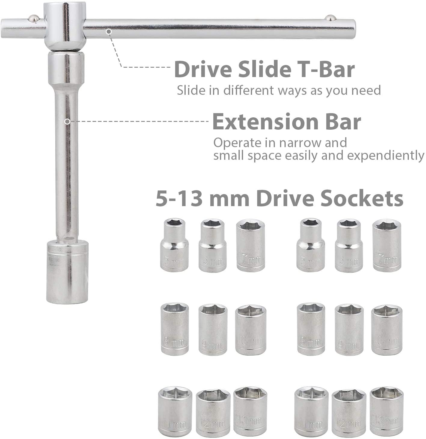 78 Piece Household Tool Set Box Including Screwdrivers SetSockets, Clamp Hammer, Tester Pen and Most Reached