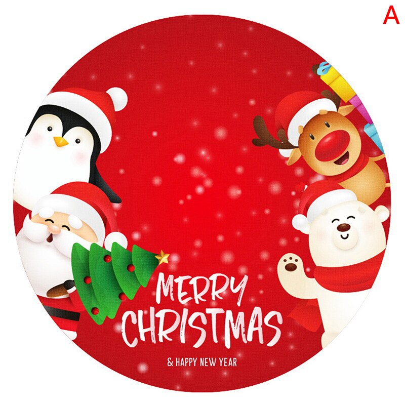 BAKAJI Tapijt voor kerstboom, diameter 78 cm, van zacht pluche, wit, sneeuweffect met sneeuwvlokdecoratie, kerstdecoratie (goud