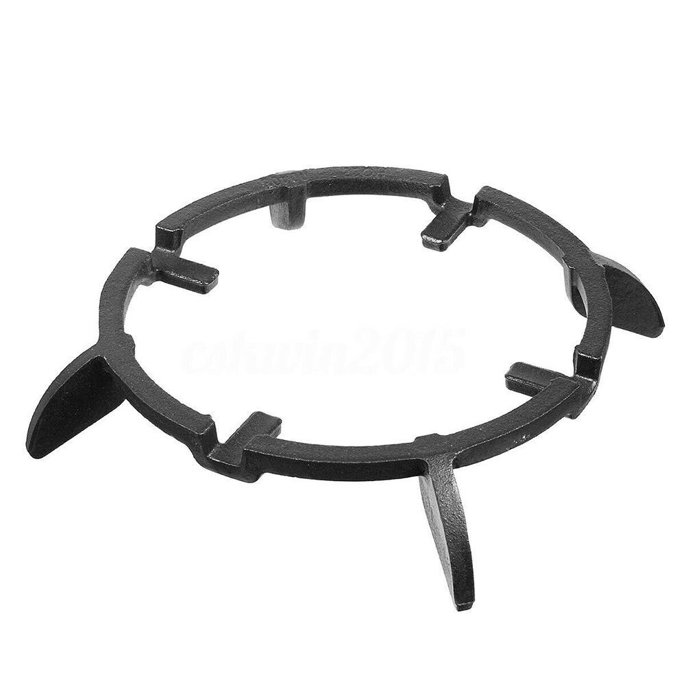 Universal Wok Stand Stable Non Slip Iron Cast Iron Wok Ring for Microwave Ovens for Gas Hob Cooker Kitchen Supplies