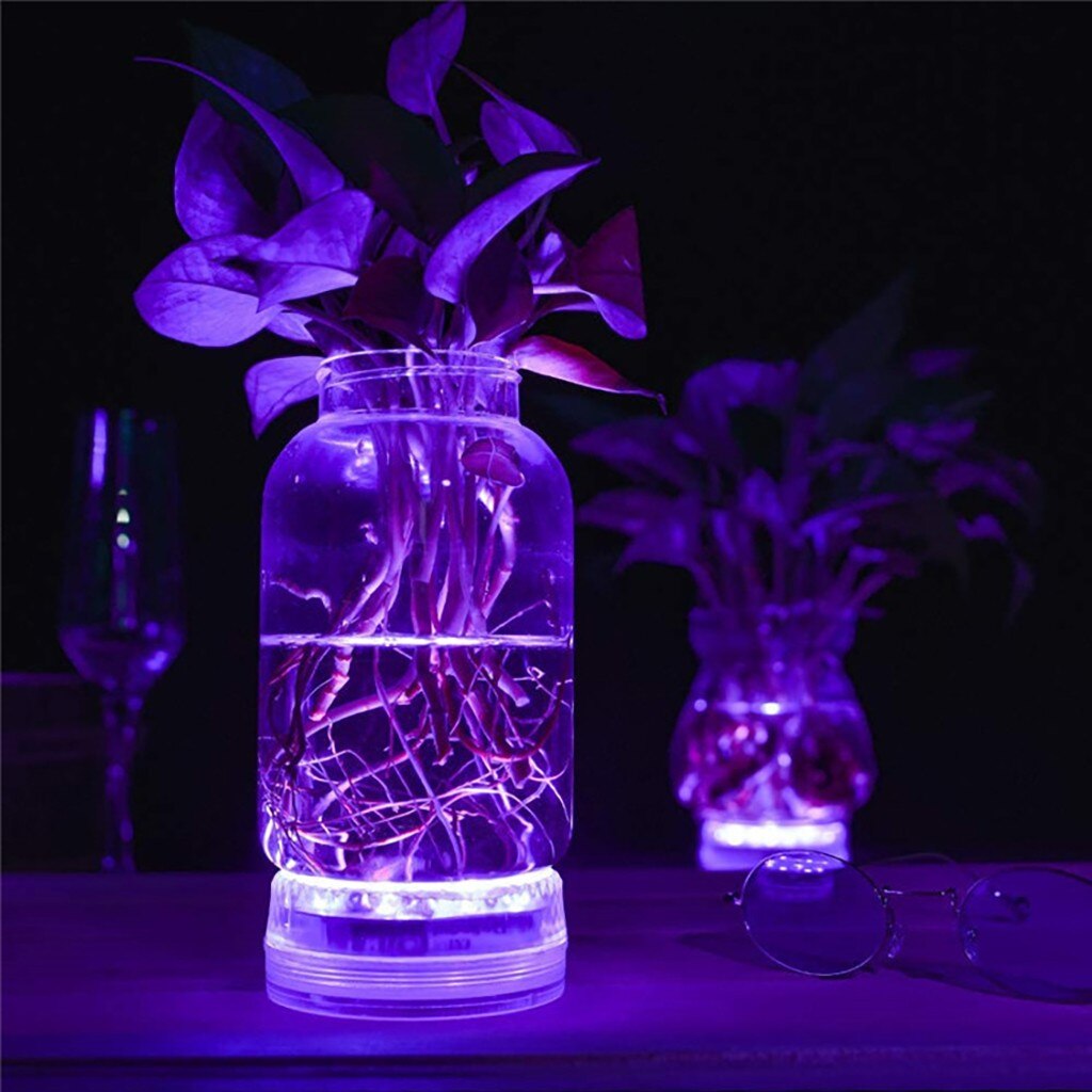 Dompelpompen Led Verlichting Met Magneten Zuignappen 13 Leds Onderwater Led Verlichting Met Afstandsbediening Rf Battery Operated Decoratie Licht