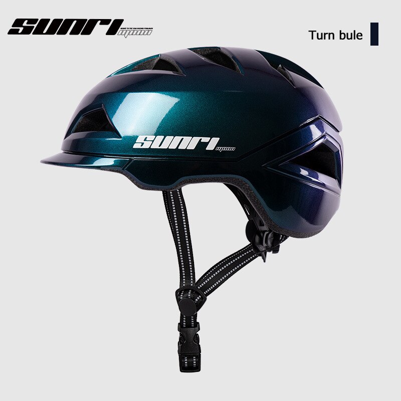Sunrimoon Stad Commuter Fiets Helm Zomer Bescherming Hoed Racefiets Veiligheid Helm Vrouwen Mannen Lichtgewicht Fietshelm M/L