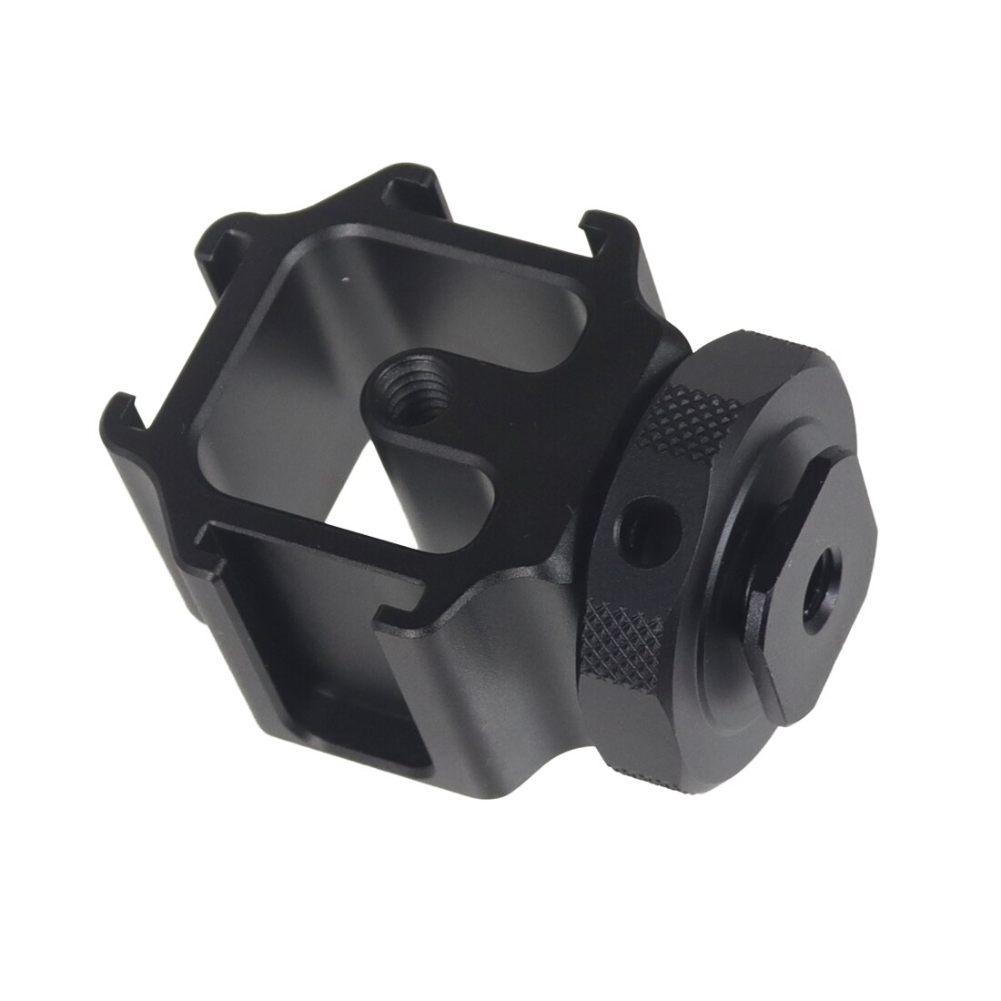 Triple cold shoe mount plate bar microphone stand video light extendable bracket for dji zhiyun smooth 4 feiyu vimble 2 osmo mobile