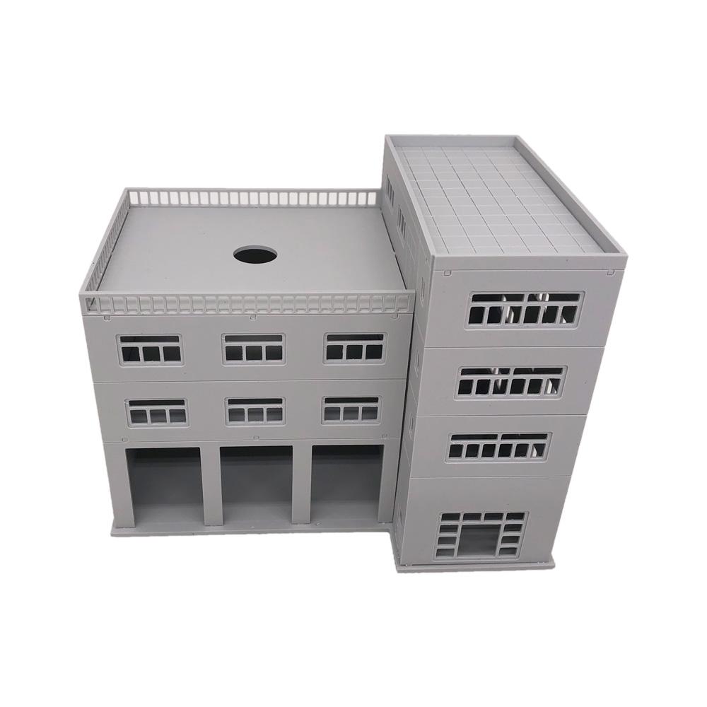 Outland Modellen 3-Kraam Vrachtwagen Garage/Motor Huis N Schaal
