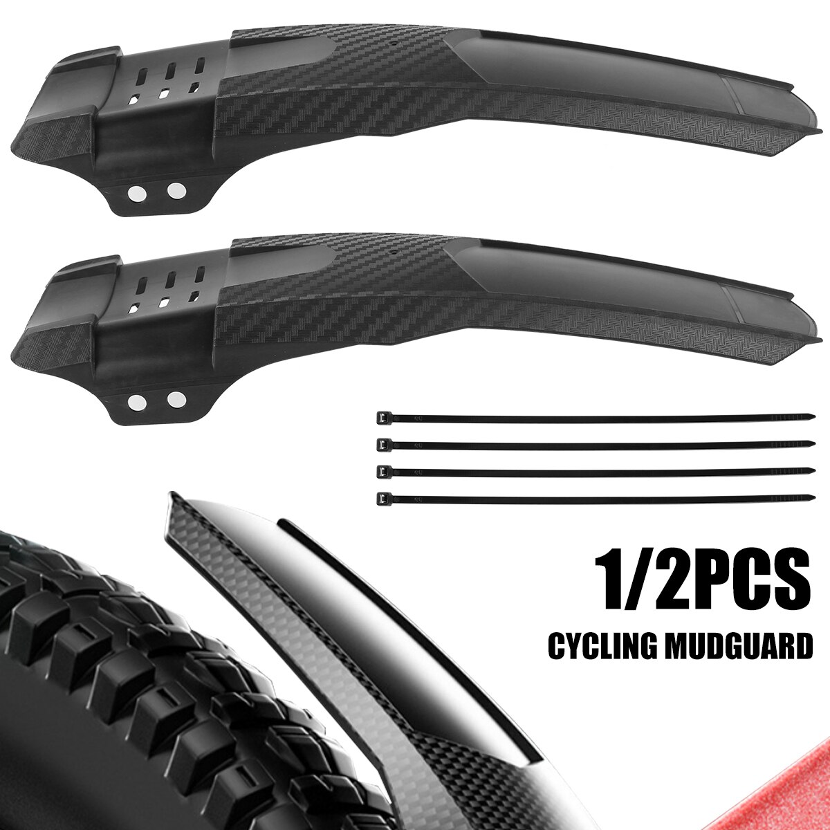Universal Mudguard Mtb Accessories Mud Flaps for Bicycle Parts Mountain Bike Accessories Cycling Guard Components Sports