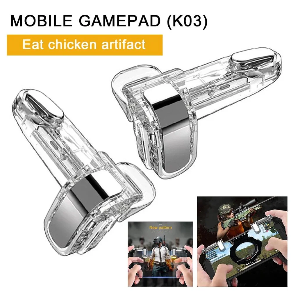 Telefono cellulare PUBG Joystick Gaming Grip Trigger Supporto di gioco Pulsante di fuoco Controller Gamepad per accessori da gioco PUBG