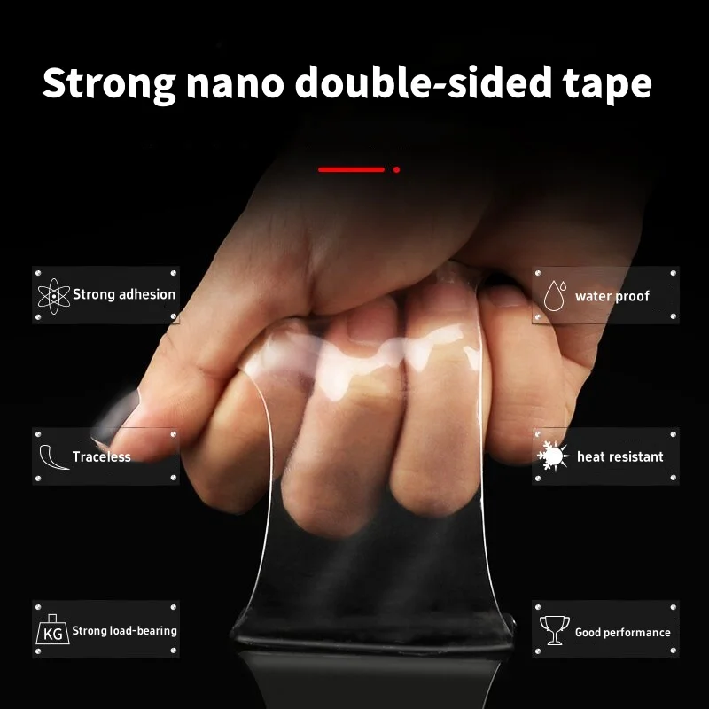 Super Strong double sided tape Strong Waterproof No Trace Self Adhesive Acrylic Pad Patch Sticky For Home Car Office
