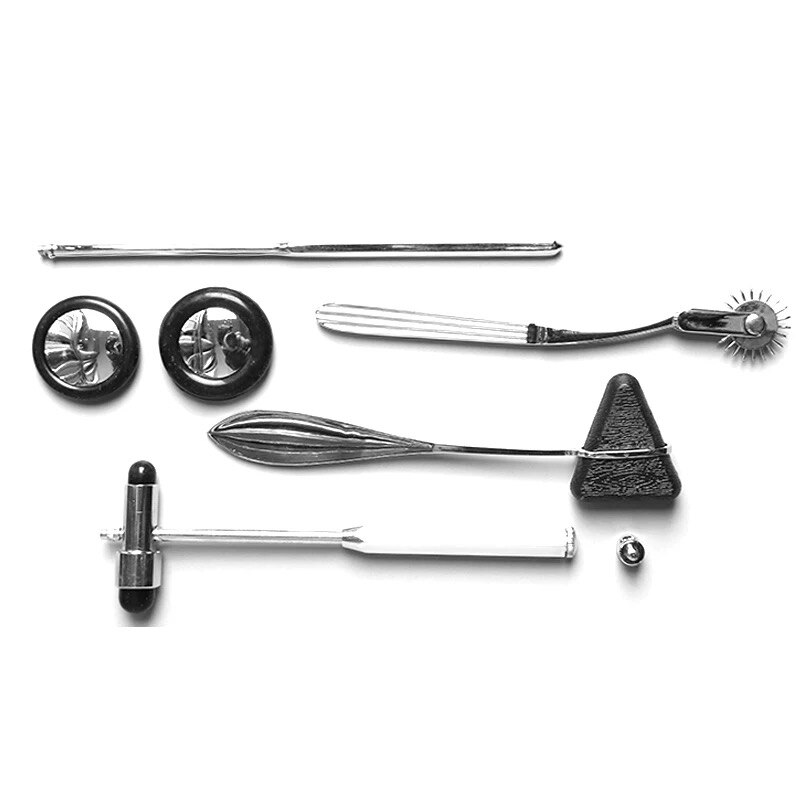 5 IN 1 Medizinische Neurologischen Hammer Set Kit Percussion Hammer Medizinische Diagnose Reflex Hammer Massage Gesundheit Pflege