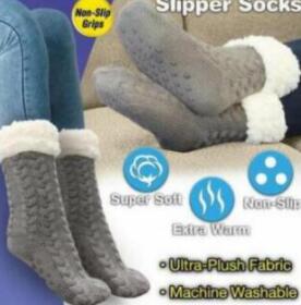 Manta cálida con mangas para invierno, 6 colores y Sudadera con capucha de felpa de 850 gramos, mantas para vestir al aire libre: gray socks