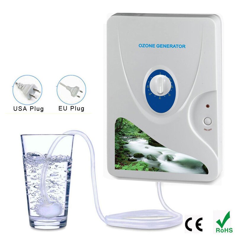 Ozongenerator ozonator ozonisator joniserare  o3 timer luftrenare olja grönsakskött färskt rena 220v 110v