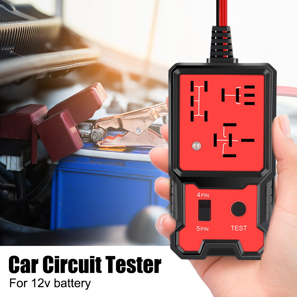 Testeur universel de citations de voiture électronique, testeur de citations automobiles, vérificateur de batterie automatique, analyseur de thernateur, outil de diagnostic, 12V