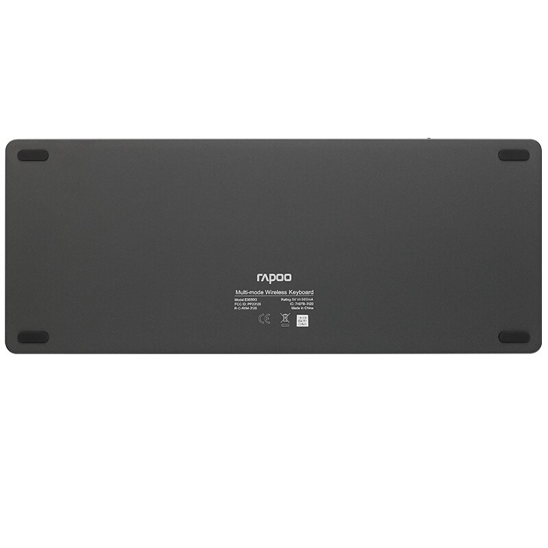 Rapoo E9050G Rechargeable Multi-Mode Wireless Keyboard 78 Keys Switch between BT5.0/BT3.0/2.4G for Mac Windows