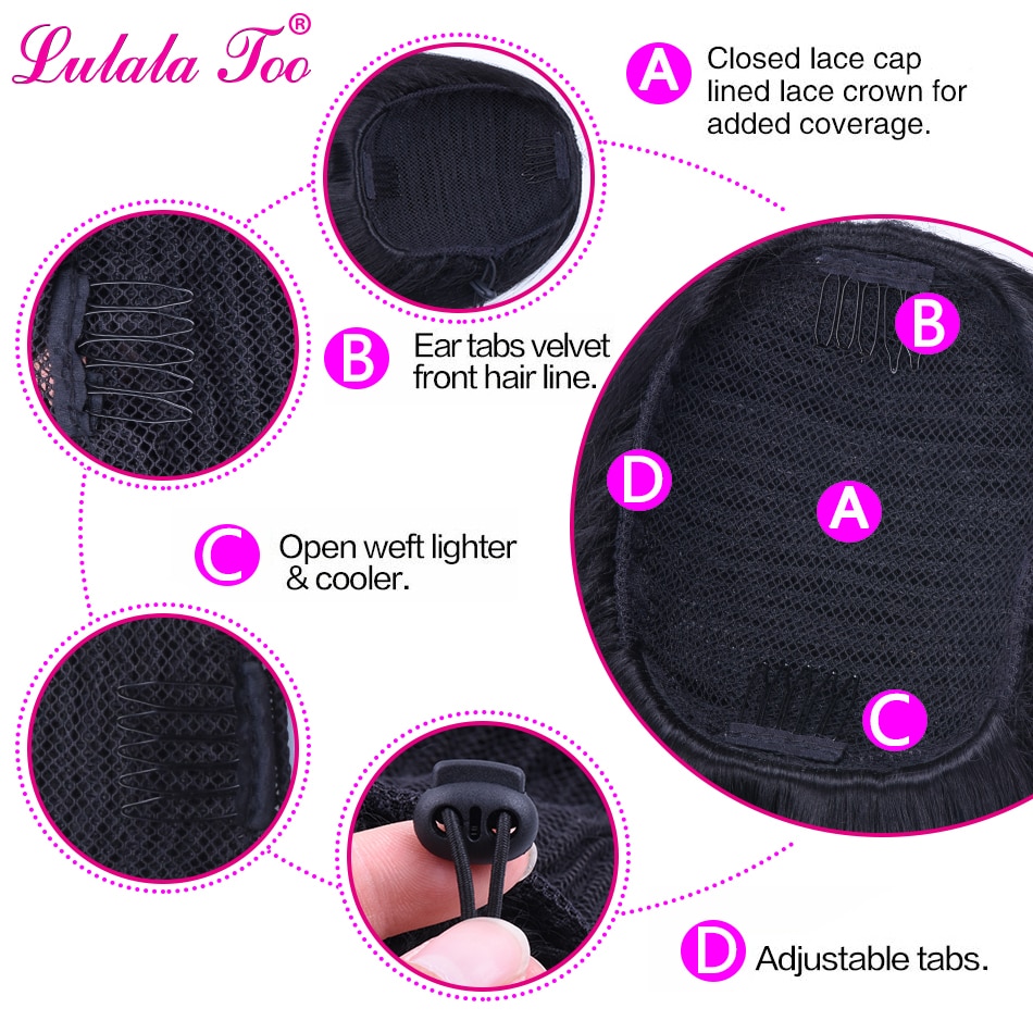 30inch Synthetic Long Straight Drawstring Ponytail For Women Natural PonyTail Hairpieces Heat Resistant Clip in Hair Extension