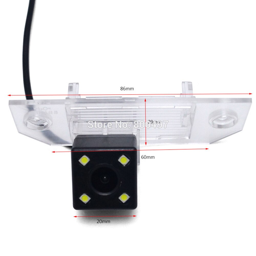 CCD HD Car Rear View Reverse Camera Car Parking Assistance Backup Camera Waterproof IP67 for Ford Focus MK2 Hatchback Sedan