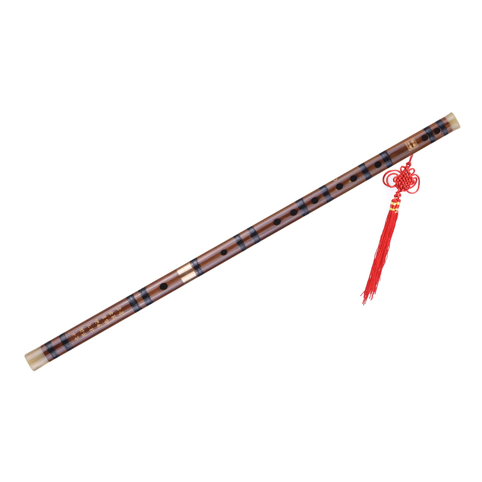 Flauta de bambú amarga enchufable Dizi, instrumento Musical chino tradicional hecho a mano, clave de C/D/E/G/F: Key of C