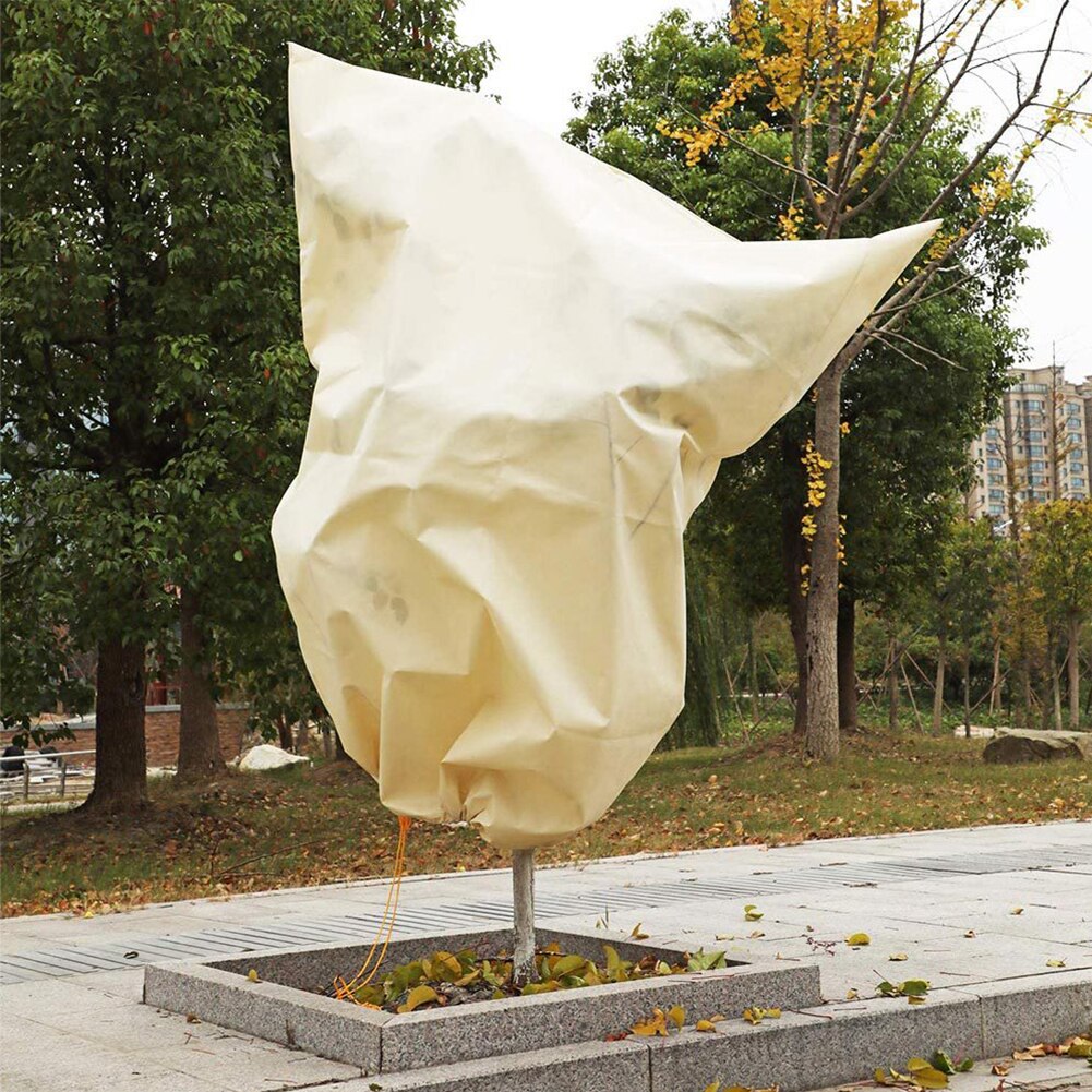 Outdoor Winter Garden Yard Shrub Potted Plant Anti Freeze Frost Protection Cover Bag Plant Cover Warm Cover Tree Shrub