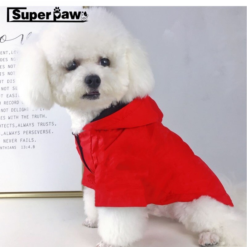 Neue Haustier Hund draussen Jacke Regenmantel Wasserdichte Französisch Bulldogge Für Kleine Hunde Haustiere Kleidung Schnauzer Chihuahua ZLC35