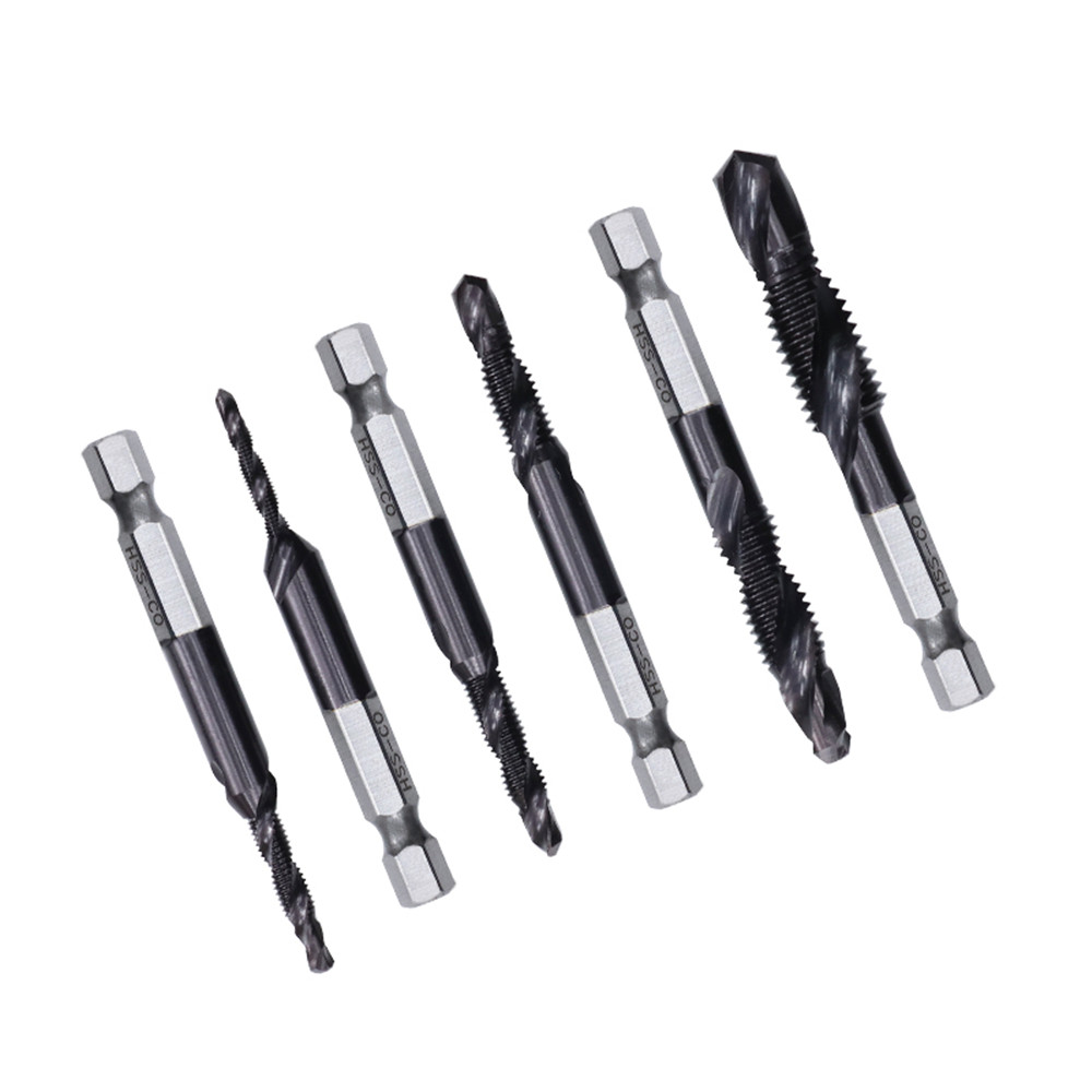 Schroef Tap Boor M3 M4 M5 M6 M8 M0 Hex Schacht Draad Threading Machine Tools Hrc89 Metric Plug Tap