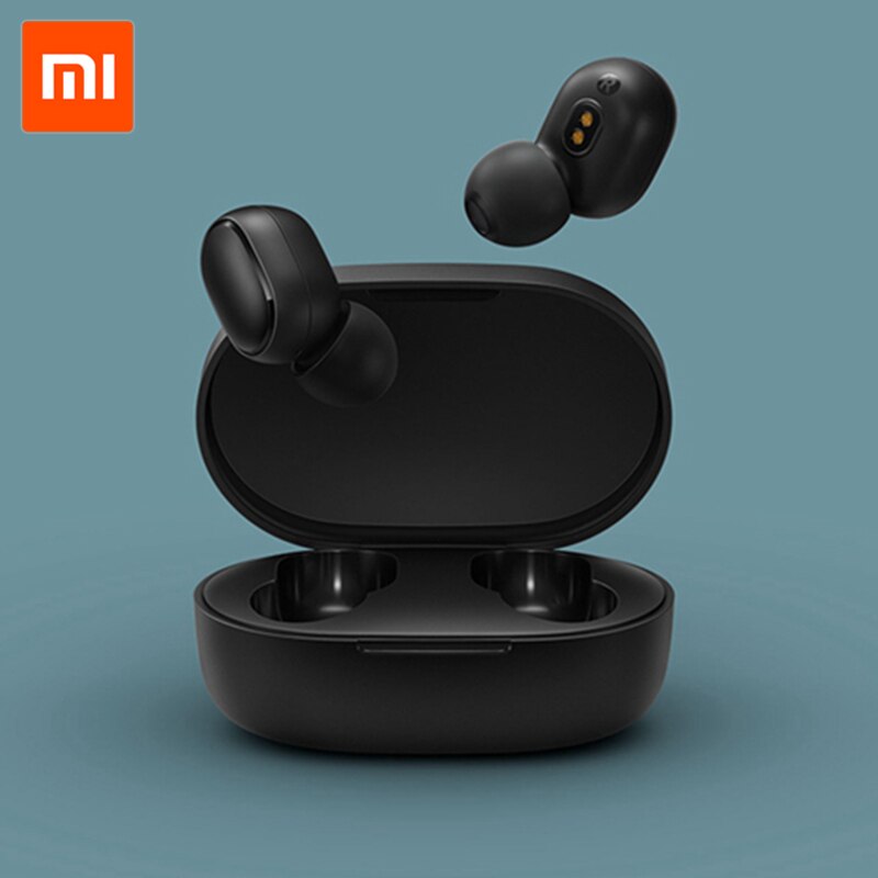 300mah caso de carregamento com usb cabletws fones para xiaomi redmi redmi airdots fone de ouvido sem fio caixa carregamento compartimento