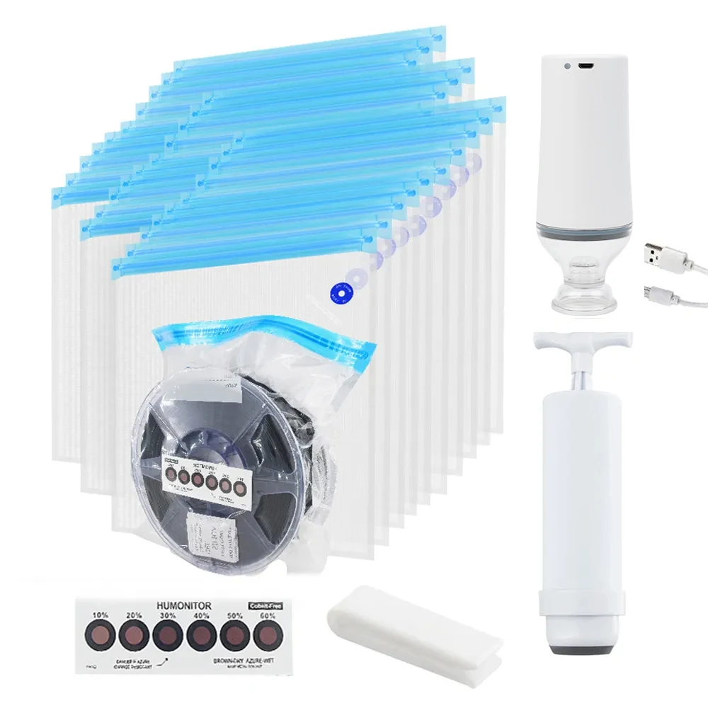 1-30 sacs de stockage de Filament sac sous vide imprimante 3D PLA/ABS/TPU sèche-Filament sécurité résistant à l'humidité pour les pièces d'imprimante 3D