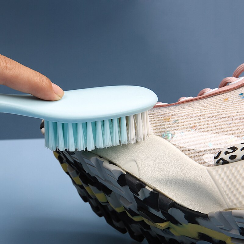 Multi-function Brush Handle Boot Cleaner Portable Shoe Cleaning Kit Laundry Tool Home Floor Brushes Shoe Cleaning Care Brush