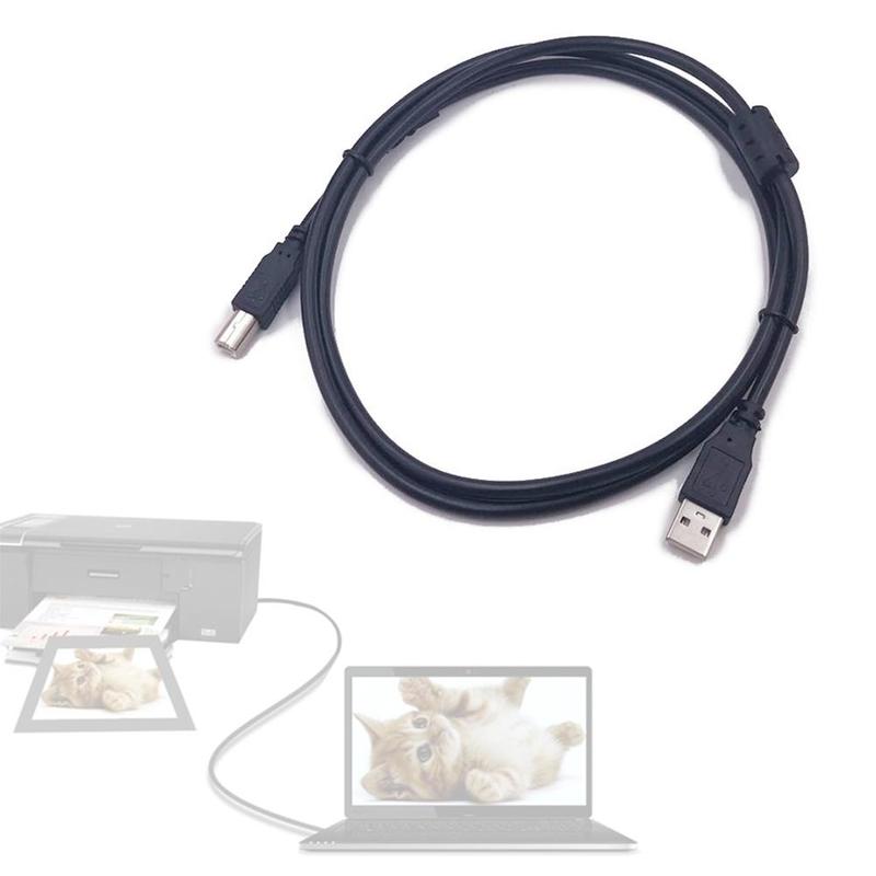 1Pc USB 2.0 Printer High-speed Cable A to B Male to Male Printer Scanner Cable 1.5m / 3m / 5m Data Cable Line