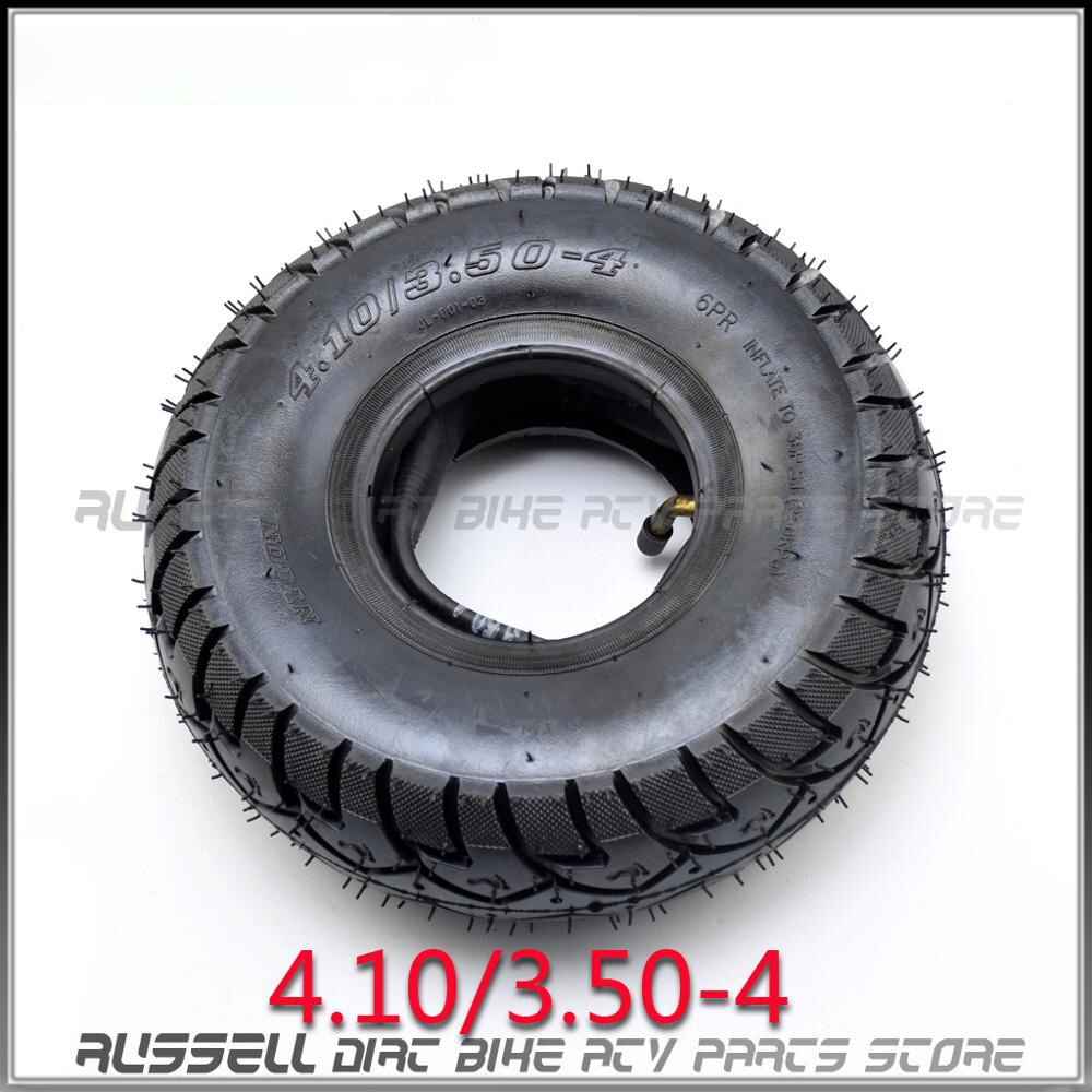 4.10/3.50-4 4.10-4 di alta qualità del Pneumatico della gomma e butile tubo interno per rasaerba ruote ATV QUAD Buggy Go-kart Buggy
