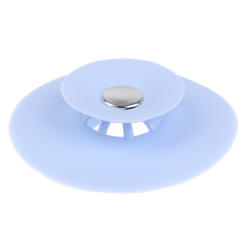 Desagüe antibloqueo con ventosa de silicona para desagüe de suelo, filtro de desagüe, accesorios para el baño y la cocina: Dorado