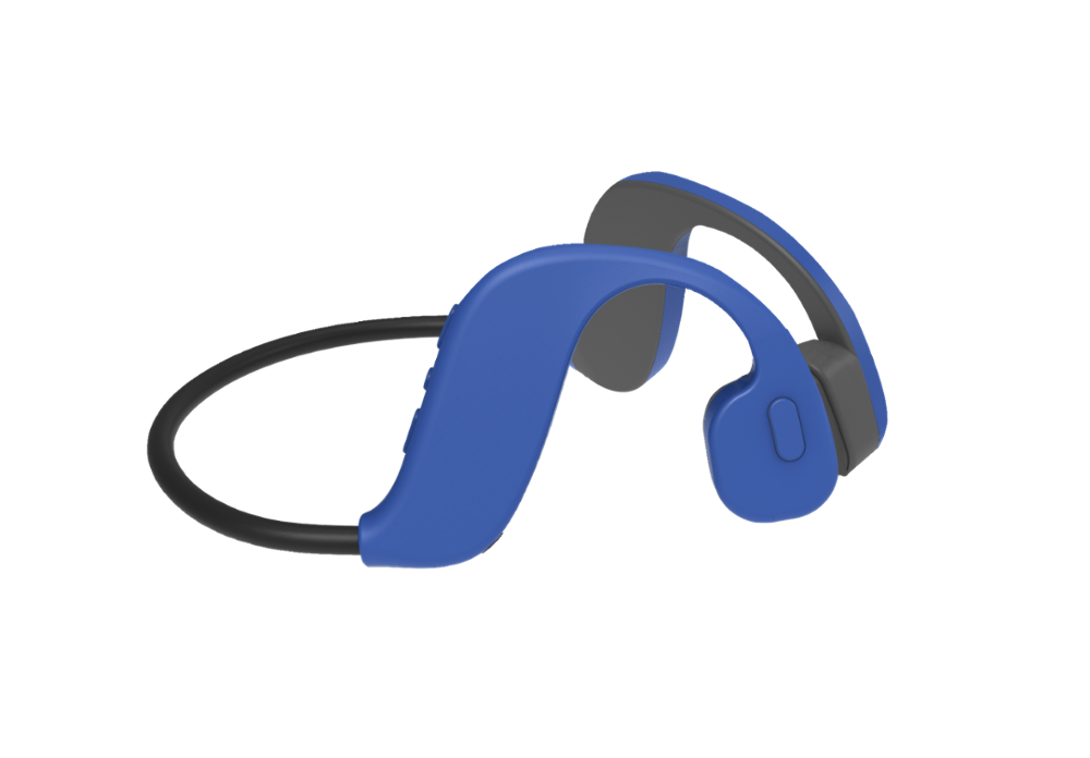 2020New IPX8 impermeable MP3 Bluetooth 5,0 conducción ósea wimming auriculares 32G incorporado tarjeta de memoria swmming auriculares mp3 player: MP3 BT Blue