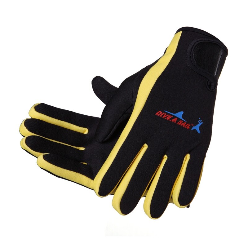 Guantes de natación y buceo 1,5mm mujeres hombres neopreno natación buceo guantes antideslizante natación snorkel surf guantes