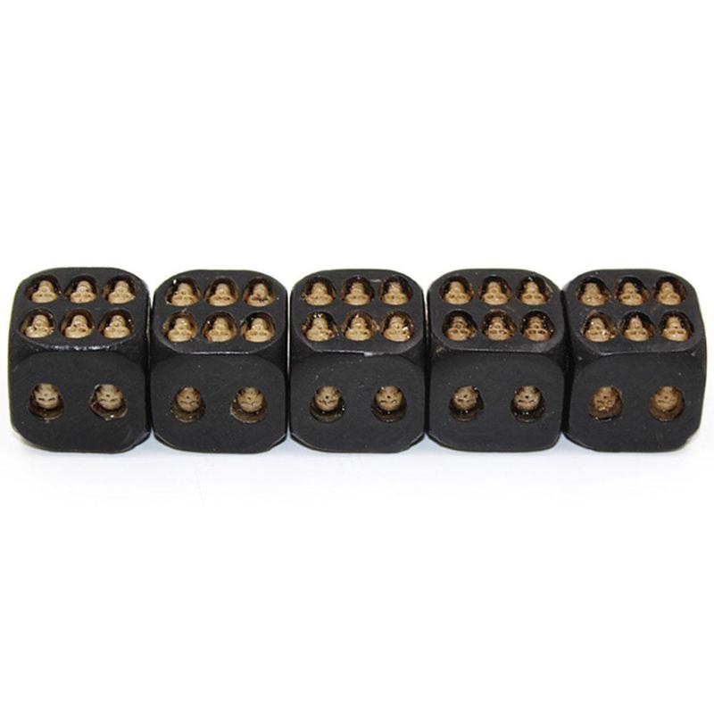 Black Dice Game Vreemde Leisure Speelgoed Dobbelstenen Vreemde Speelgoed Handgemaakte Tafel Leisure Dike Party Devil Zwart Luxe Poker bar Z0W7: Default Title