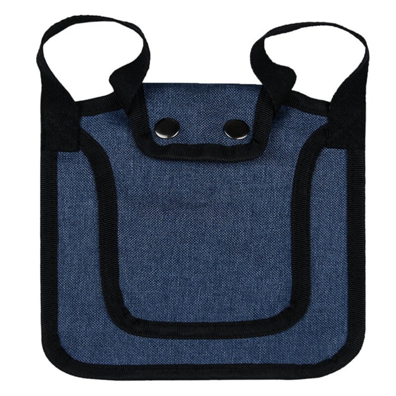 Kip Zadel Schort Kip Terug Bescherming Achtertuin Gevogelte Kip Veer Protector Jassen Met Elastische Band Doek Cover: blue
