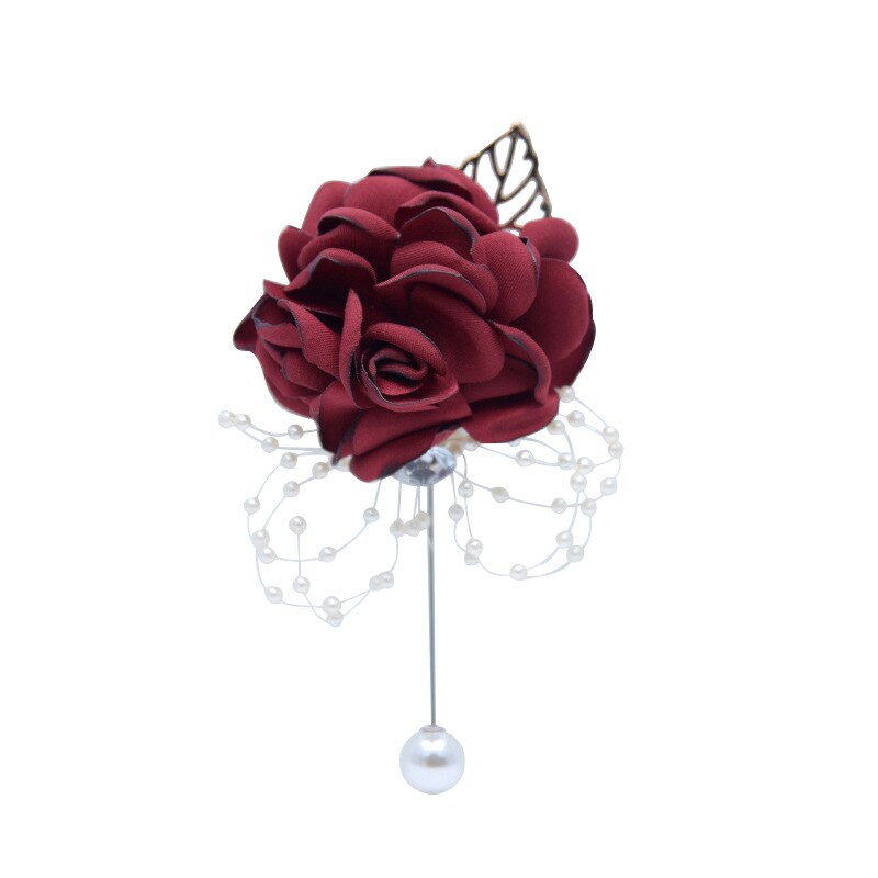 Polscorsage bruidsmeisjes zussen handbloemen kunstmatige bruidsbloemen voor bruiloft dansfeest decoratie bruidsgala