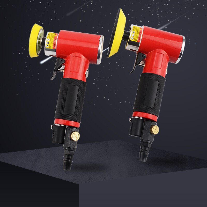 Mini Pneumatic 2"/3" Grinding Machine Car Polisher Air Polisher Orbital Sander Electric Grinding Polishing Machine Air Powered