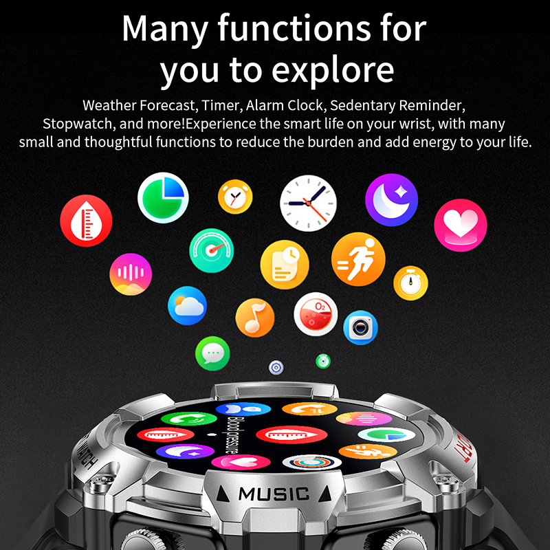 2024 neue t96 Smartwatch Blutdruck messgerät Sport NFC IP67 wasserdichte 2-in-1 Smartwatches mit drahtlosen Bluetooth-Kopfhörern