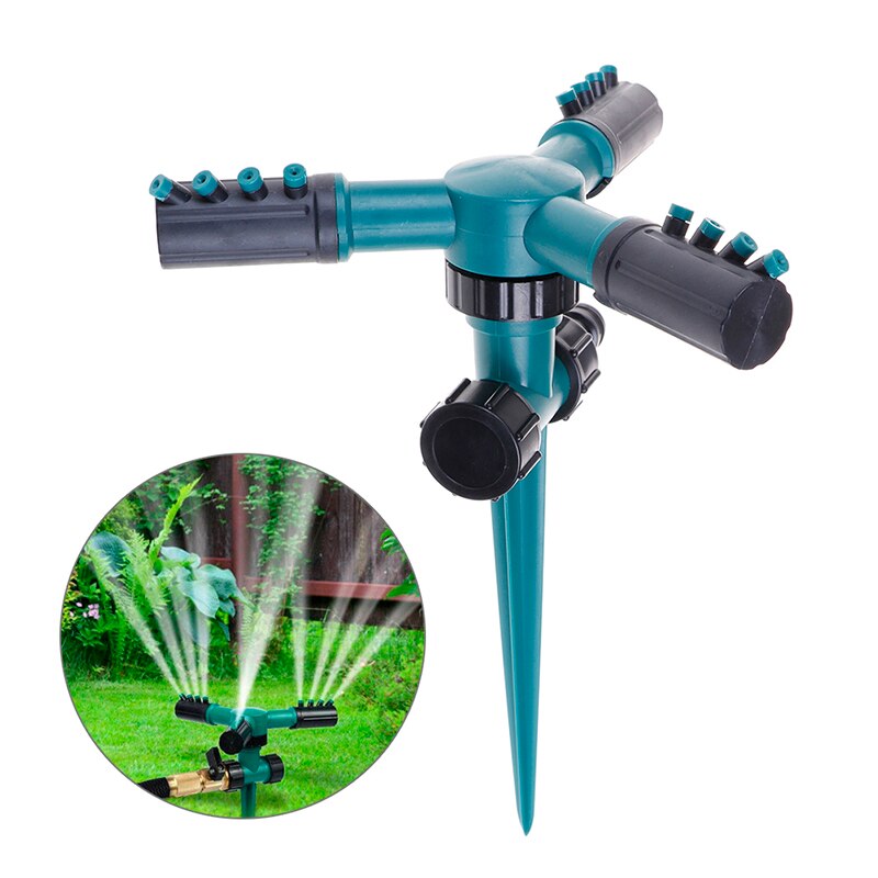 360degree Rotating Lawn Ground Insert Automatic Sprink Water Watering Sprinkler Sprayer Lawn Garden Sprinkling Irrigation Kits